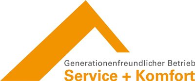 Logo des Generalfreundliches Betriebes_Servive & Komfort